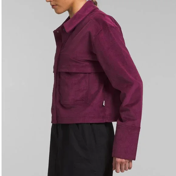 Small THE NORTH FACE Oversized Utility Corduroy Shacket NEW $120 msrp - Picture 3 of 4